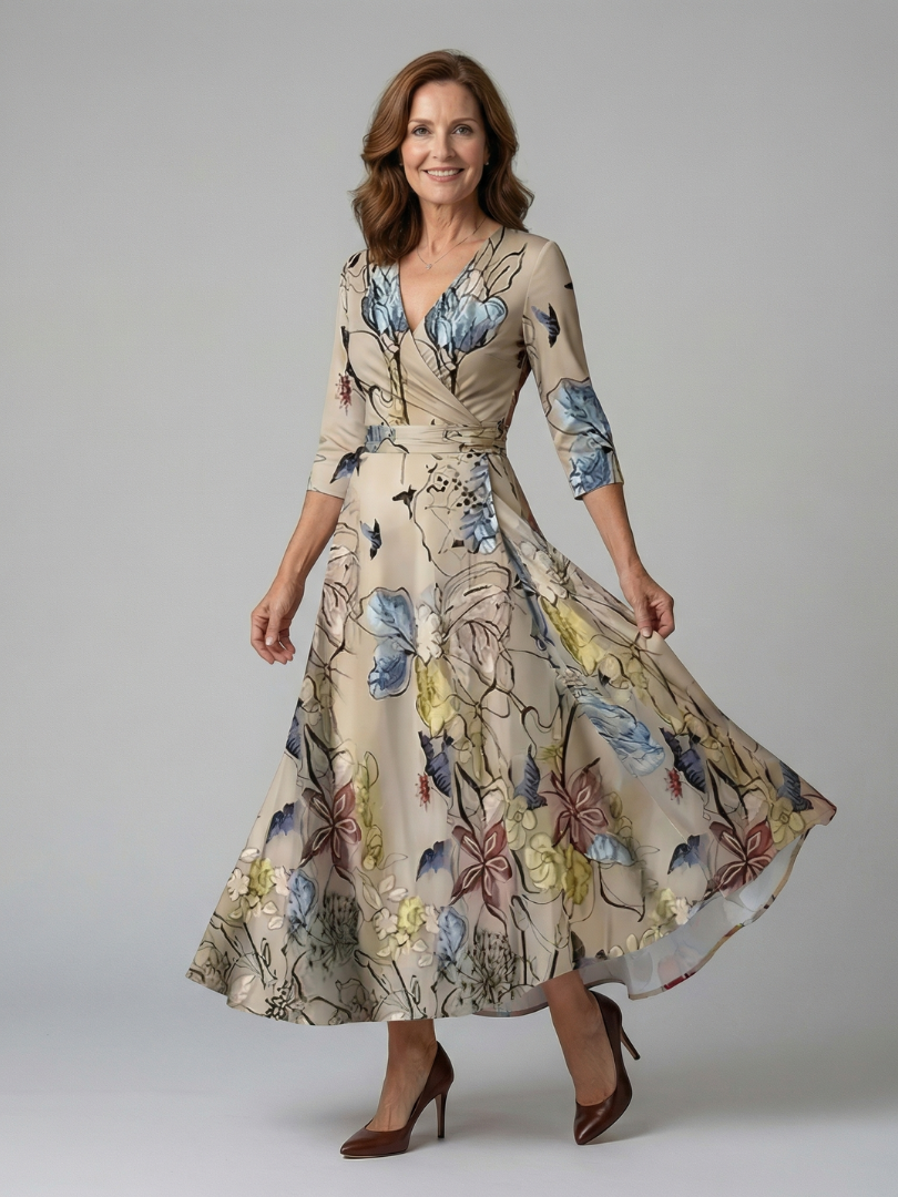 NATALIA | Elegant Midi Dress