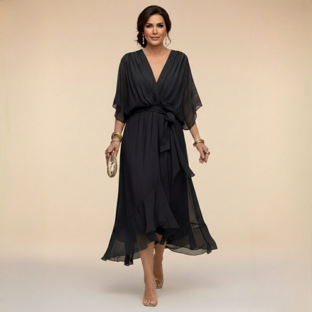 MONICA | Elegant Midi Dress