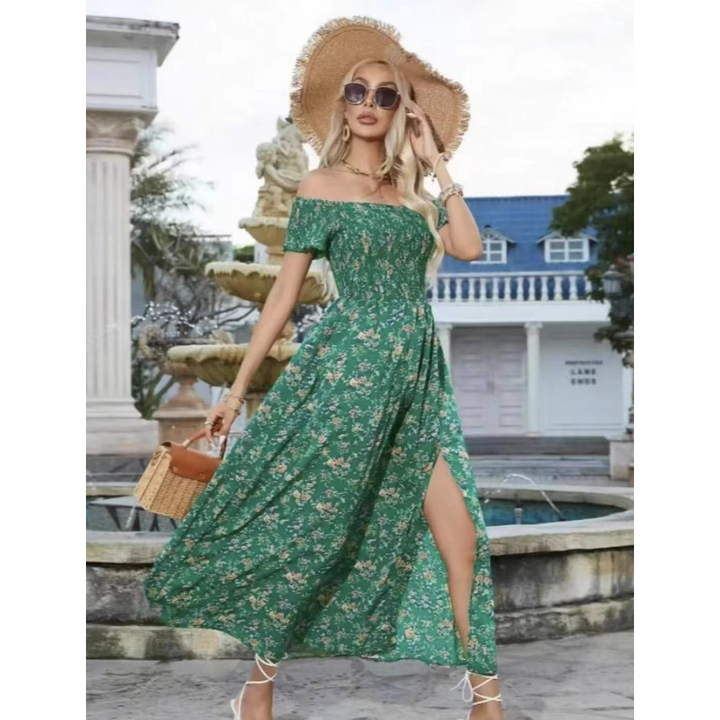 PHOEBE™ - Robe Vintage Glamour Épaules Dénudées