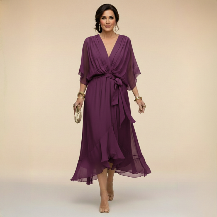 MONICA | Elegant Midi Dress