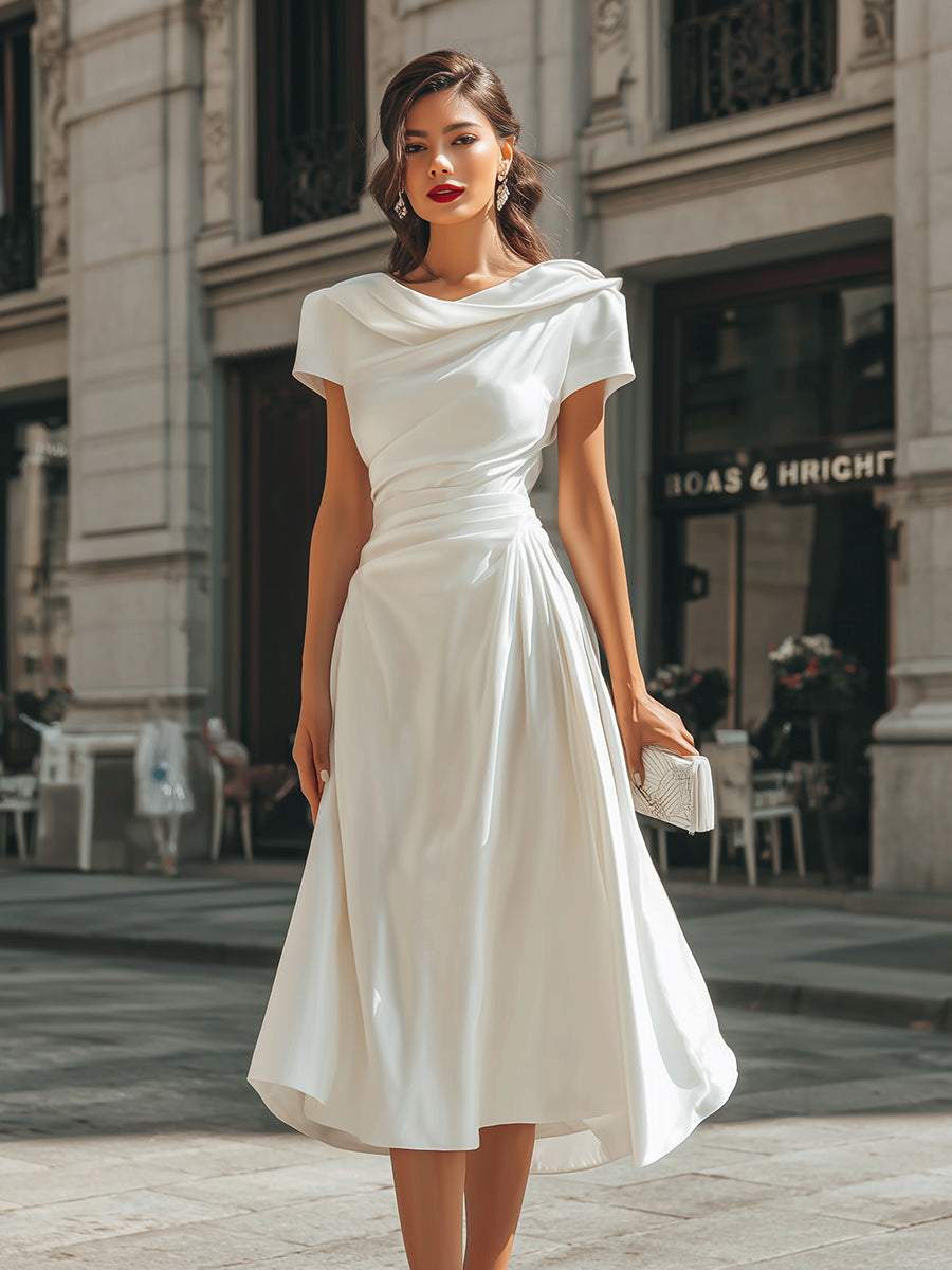 CELESTINA | Elegant Midi Dress