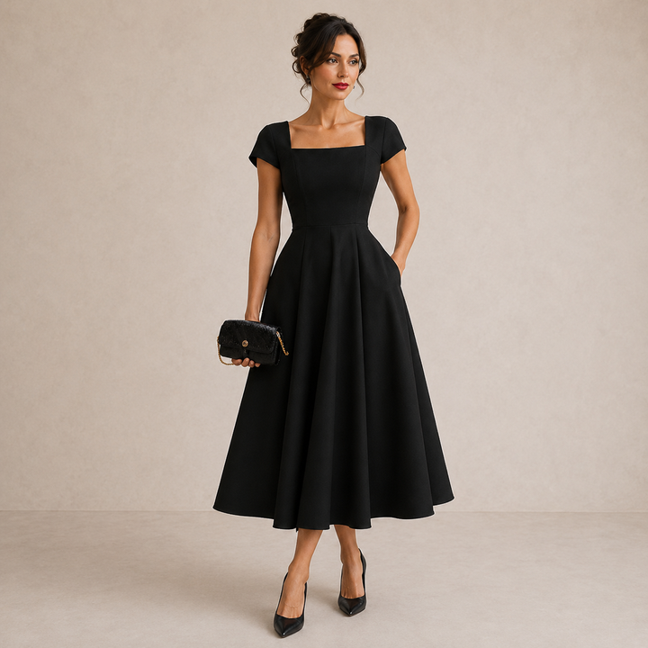 ROSALIA | Elegant Midi Dress