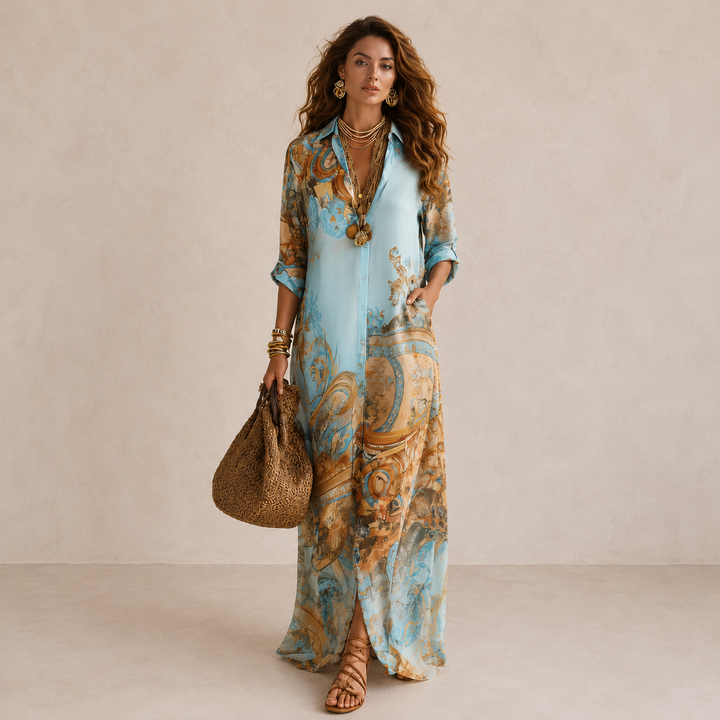 SYLWIA | Elegant Maxi Dress