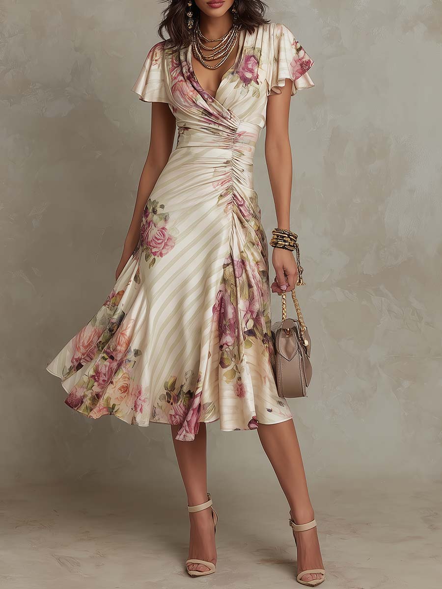 MARGARET | Elegant Midi Dress
