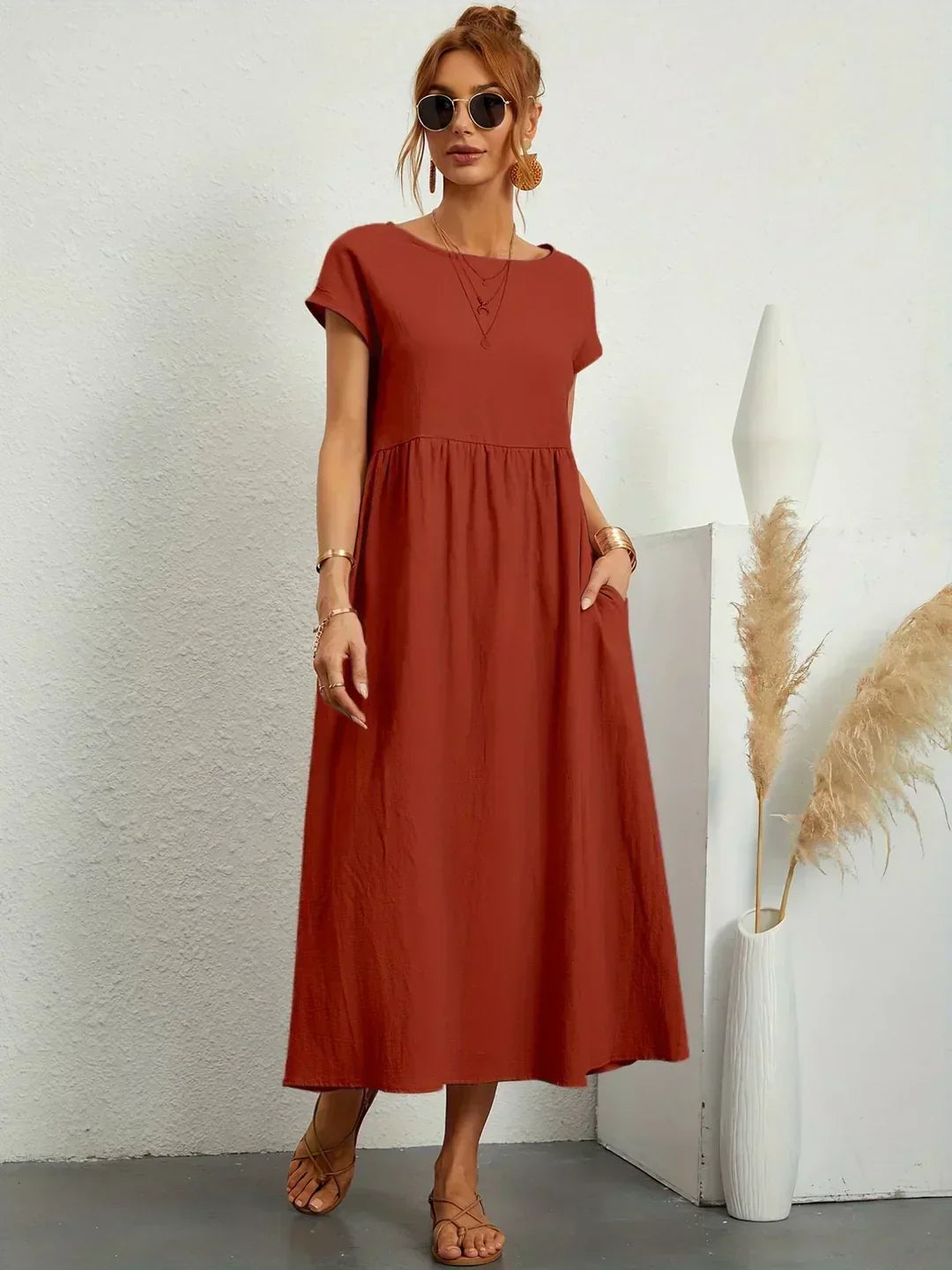 ISABEL | Elegant Midi Dress