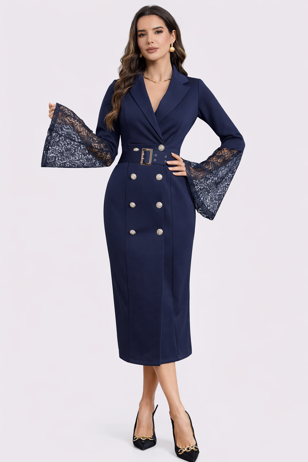 MEDUSA | Elegant Midi Dress