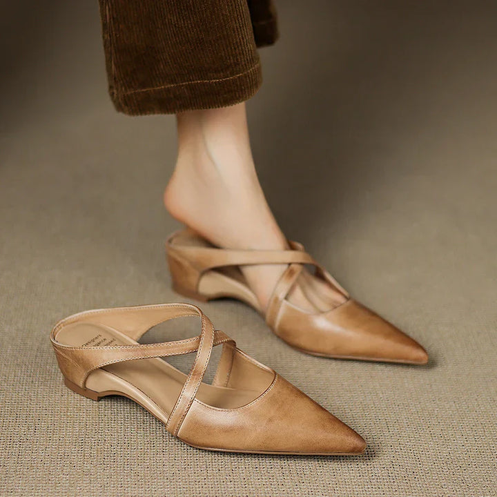 ALUNA | Genuine Leather Mules