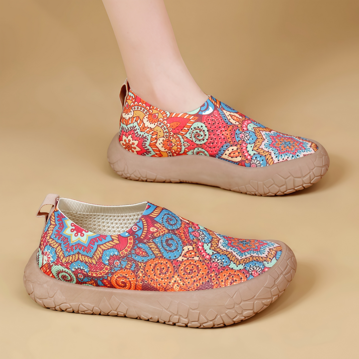 Joanne | Floral Comfort Slip-On Shoes