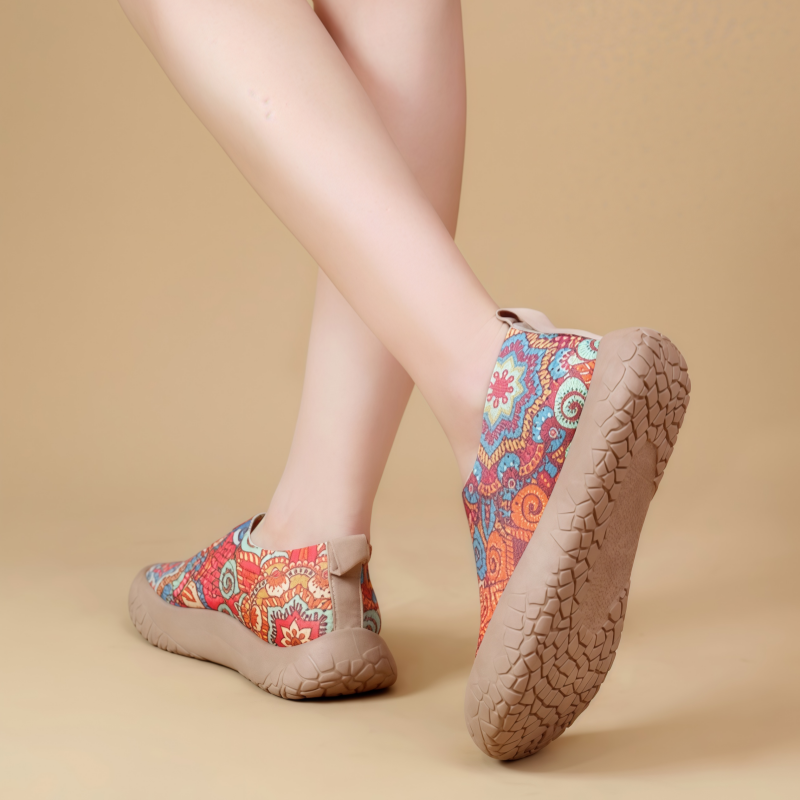 Joanne | Floral Comfort Slip-On Shoes