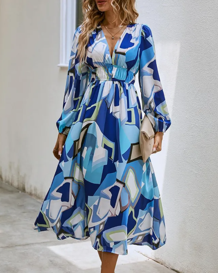 Celine | Floral Pattern Women's Dress