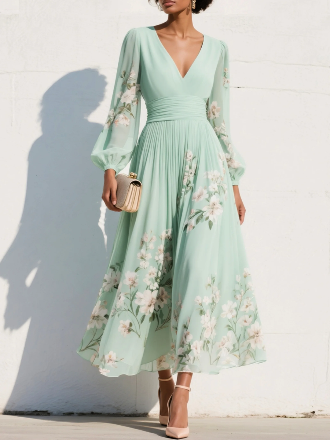 VENIRA | Elegant Midi Dress