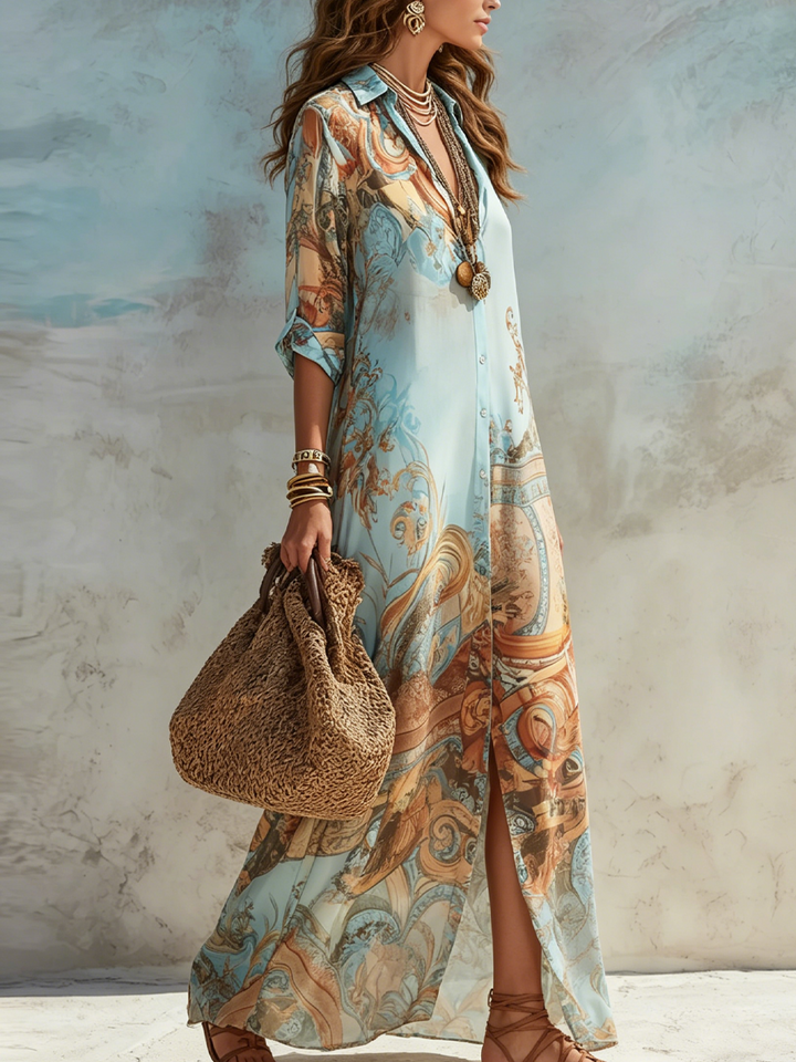 SYLWIA | Elegant Maxi Dress