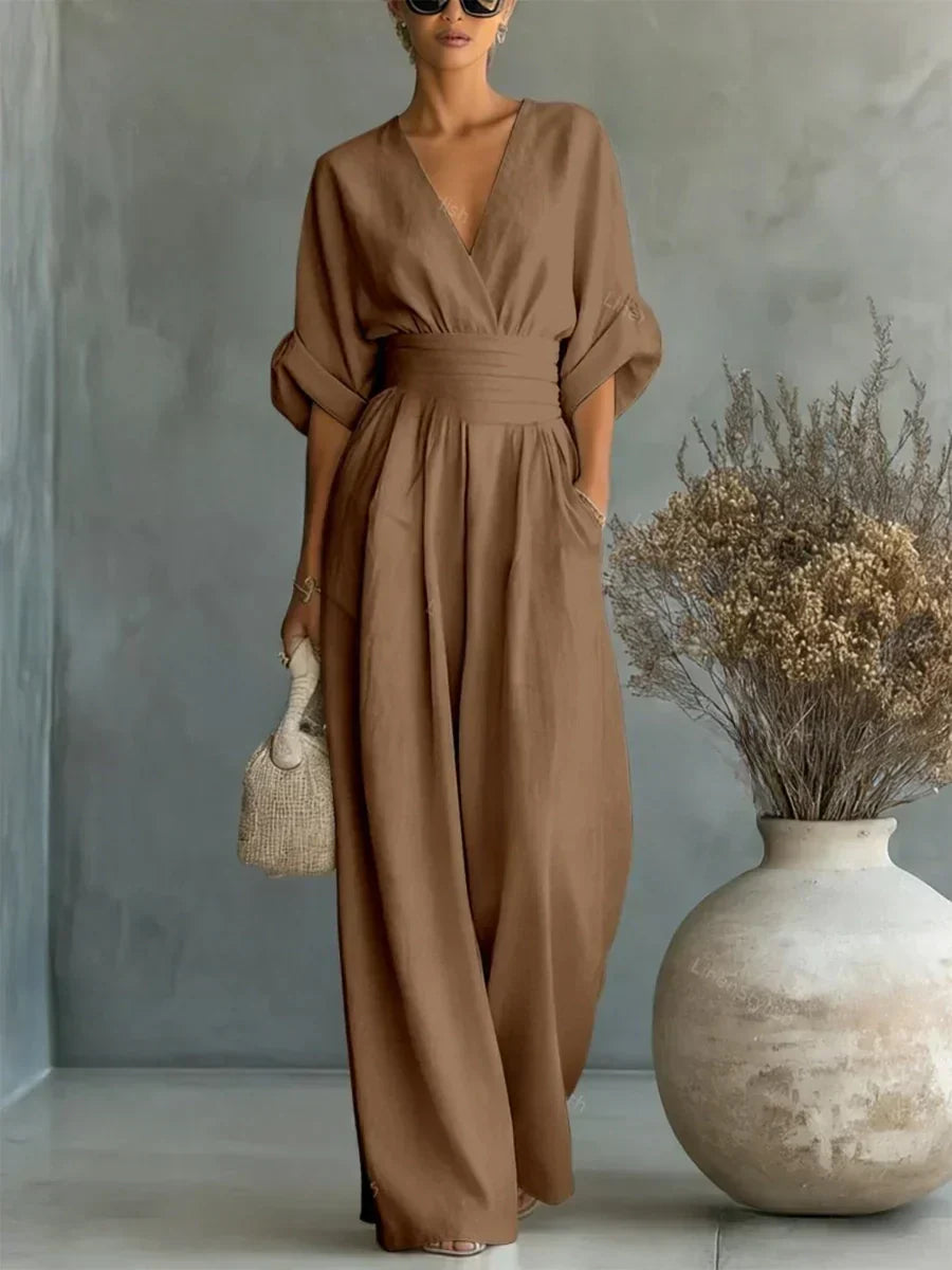 Evelyn | Graceful Flow Jumpsuit
